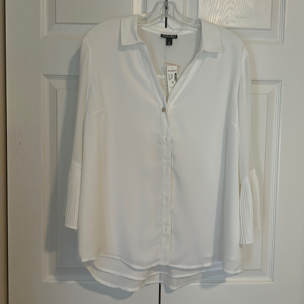 Never worn dress blouse in white